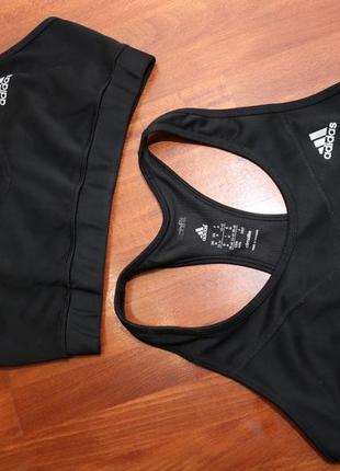 Спортивний топ techfit від adidas оригінал  (розмір м)2 фото