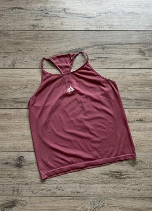 Топ adidas aeroknit seamless loose tank top, майка, адідас, оригінал3 фото