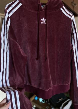 Худи укороченное адидас🔥