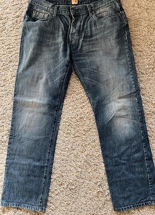 Джинсы, штаны Hugo Boss джинси W оригинал большой размер 36,38 бренд tommy hilfiger diesel