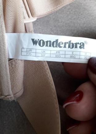 Брендовый бюстик под глубокое декольте 32f/70g wonderbra7 фото