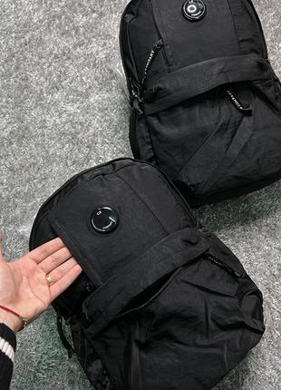 Рюкзак c.p. company/ чорний рюкзак/ базовий рюкзак/ спортивна сумка/ чорна сумка/ новий рюкзак/ оригінал2 фото