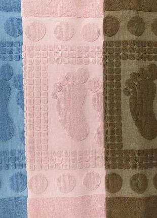 Рушники для ніг, виробництва туреччина,в наявності кольори