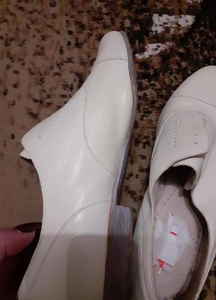 Clarks туфельки кожаные