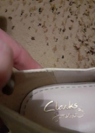 Clarks туфельки кожаные
