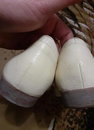 Clarks туфельки кожаные