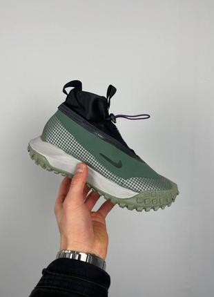 Мужские кроссовки nike acg mountain fly gore-tex green black