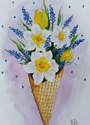 Ілюстрація-листівка 💐