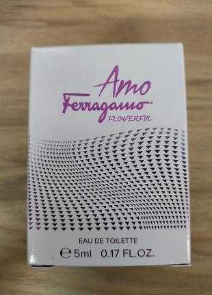 Туалетна вода sneaker salvatore ferragamo amo ferragamo flowerful
