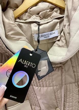 Alberto bini светлая куртка женская пудровая куртка на весну5 фото