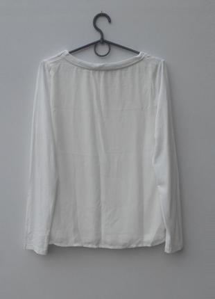 Блузка з довгим рукавом із віскози2 фото