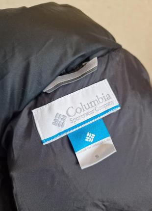 Стьобана стильна куртка, пуфер в ретро стилі columbia, оригінал6 фото