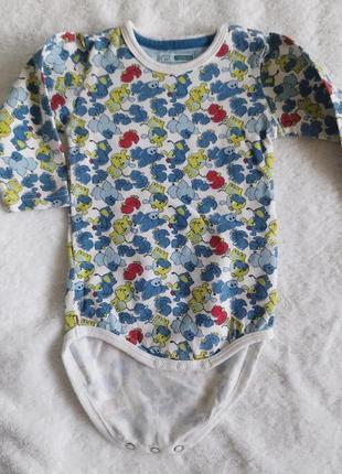 Боди с длинными рукавами