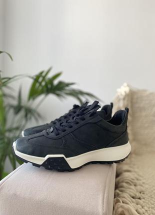 Кроссовки кожаные оригинал ecco retro 524944 гг.42