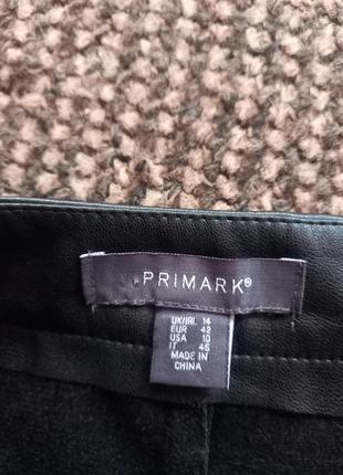 Секси юбка шорты экокожа primark5 фото