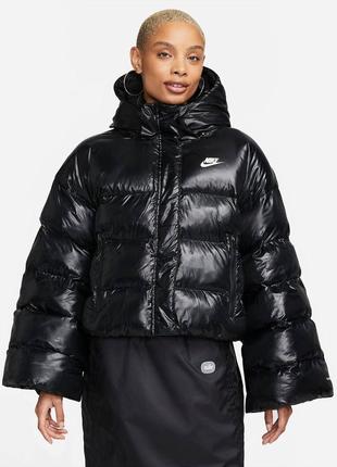 Жіноча куртка пуфер nike therma fit оригінал з нових колекцій.