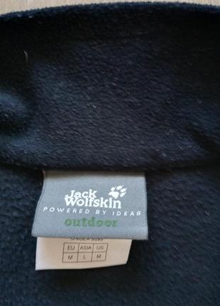 Флиска jack wolfskin outdoor italy original размер м, состояние отличное5 фото