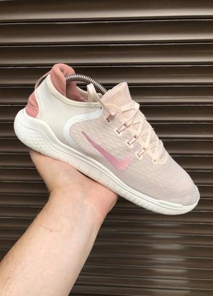 Nike free rn 2018 peach 42р 26,5см кросівки оригінал