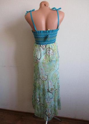 Платье-юбка на тонких бретелях6 фото