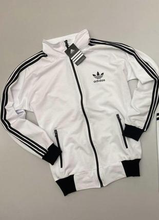 Кофта adidas белая1 фото