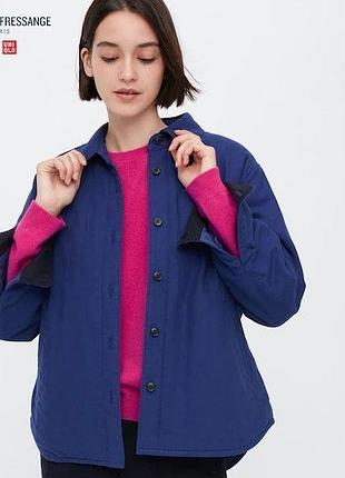 Утеплена сорочка ines de la fressange. uniqlo