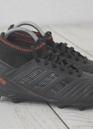 Adidas predator дитячі футбольні бусти чорного кольору оригінал 34 розмір1 фото