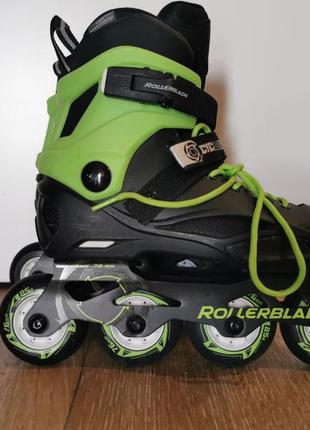 Rollerblade cyclone роликовые коньки размер 35-36.5 в отличном состоянии