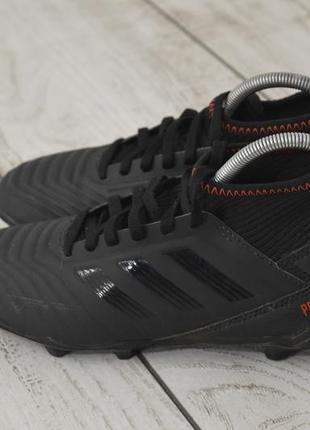 Adidas predator дитячі футбольні бусти чорного кольору оригінал 34 розмір6 фото
