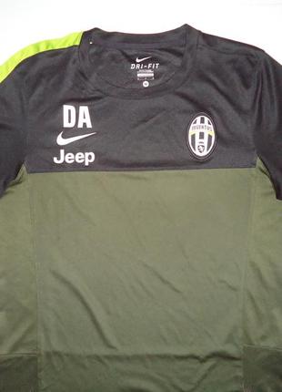 Футболка клубная  nike  juventus jeep 2012г оригинал (m)3 фото