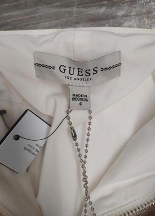 Мини юбка из искусственной кожи guess / 47 фото