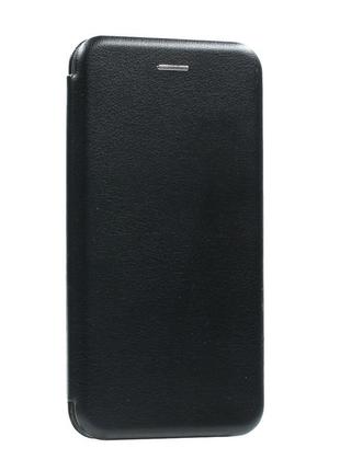 Leather book case — samsung a50/a30s — black