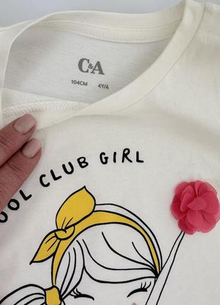 Футболка на девочку 6