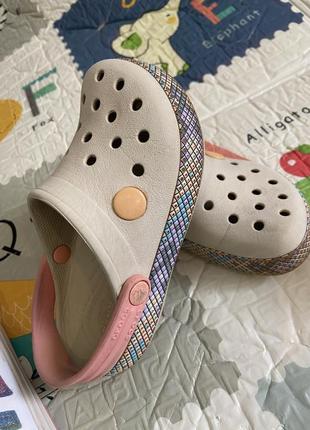 Взуття на дівчинку пакетом р.28-29 crocs с106 фото