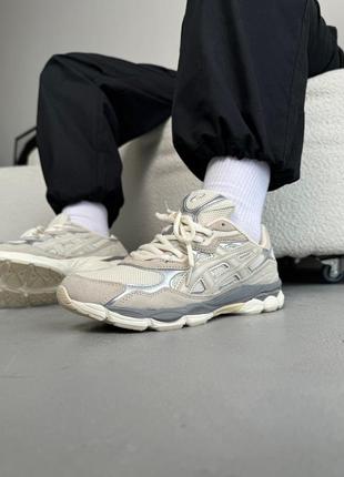 Асікс гел нік asics gel-nyc beige8 фото