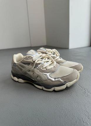 Асікс гел нік asics gel-nyc beige2 фото