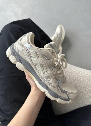 Асікс гел нік asics gel-nyc beige5 фото