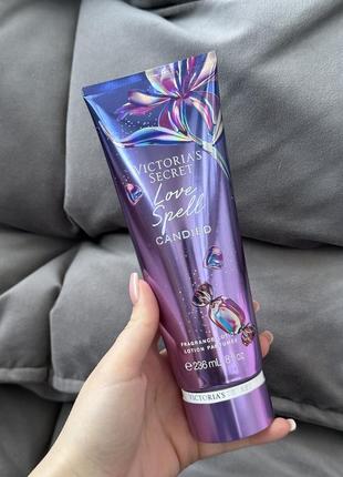 Спрей и лосьон victoria’s secret love spell candied3 фото