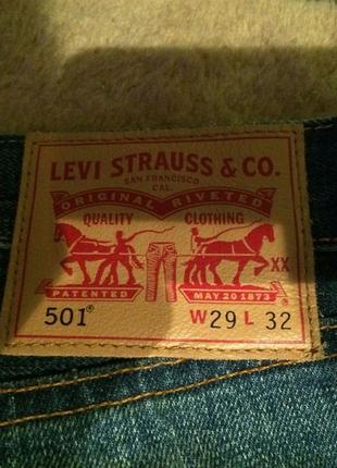 Levi strauss & co оригинальные джинсы левайс3 фото