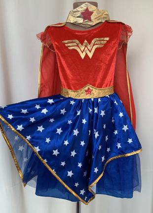 Wonder woman вандервумен чудо женщина супергерой платье карнавальное