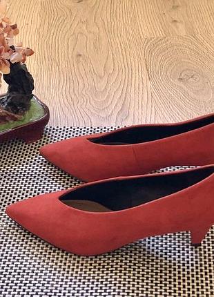 Шикарні коралові туфлі/ лодочки від asos design