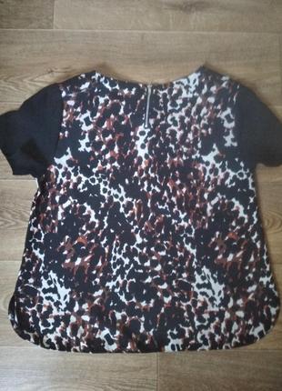 Яскрава з леопардовим принтом блуза від esmara, євро 38-40,наш 44/46р5 фото