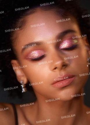 Блискуча підводка sheglam insta-party glitter liner. лайнер з блискітками , глітер, глітерна  підводка10 фото