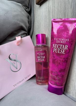 Спрей и лосьон victoria’s secret nectar pulse