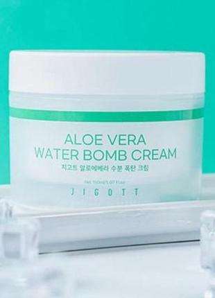 Крем для лица увлажняющий центелла cica water bomb cream, jigott - 150 мл1 фото