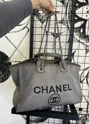 Сумка шоппер chanel🔥