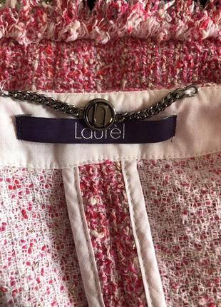 Твидовый костюм от люкс бренда laurel (escada)6 фото