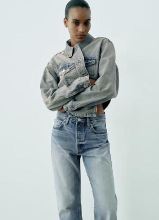 Прямые джинсы zara, 46р, оригинал6 фото