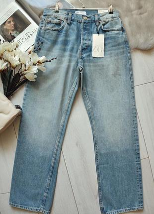 Прямые джинсы zara, 46р, оригинал8 фото