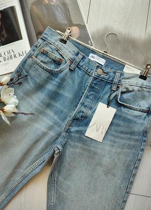 Прямые джинсы zara, 46р, оригинал9 фото