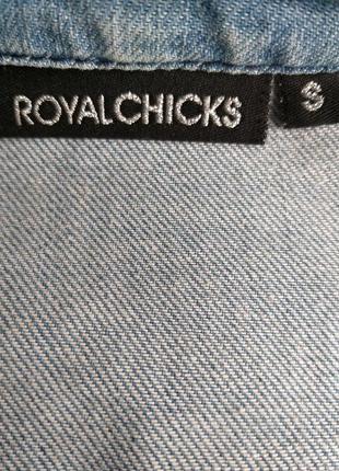 Royal chicks. джинсовое болеро. джинсовка. укороченная джинсовая куртка. рукава фонарики.7 фото
